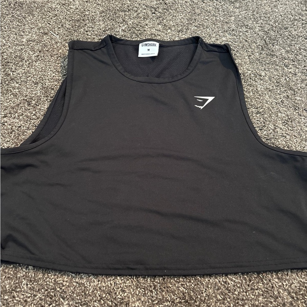 Gymshark muscle tee- black